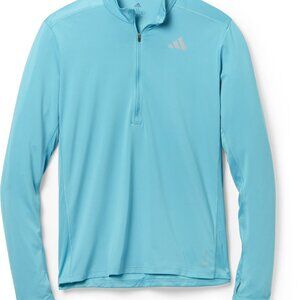 adidas - Own The Run 1/2 Zip Pullover - Men's XS in "Preloved Blue"